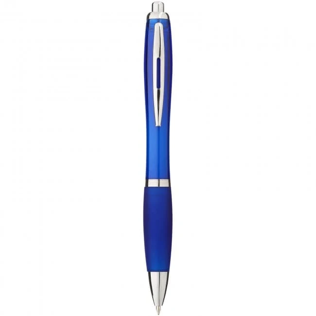 Nash Ballpoint Pen With Coloured Barrel and Grip (black ink)