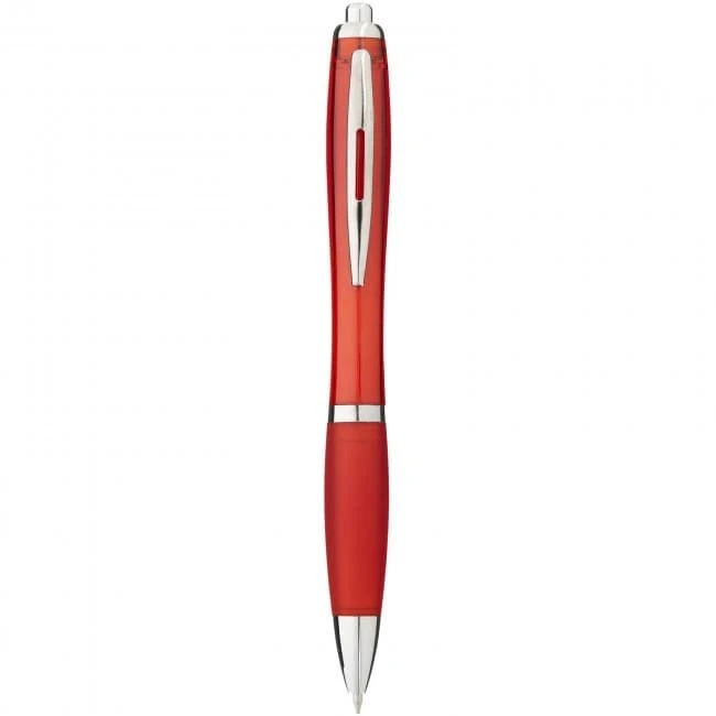Nash Ballpoint Pen With Coloured Barrel and Grip (black ink)