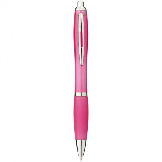 Nash Ballpoint Pen With Coloured Barrel and Grip (black ink)