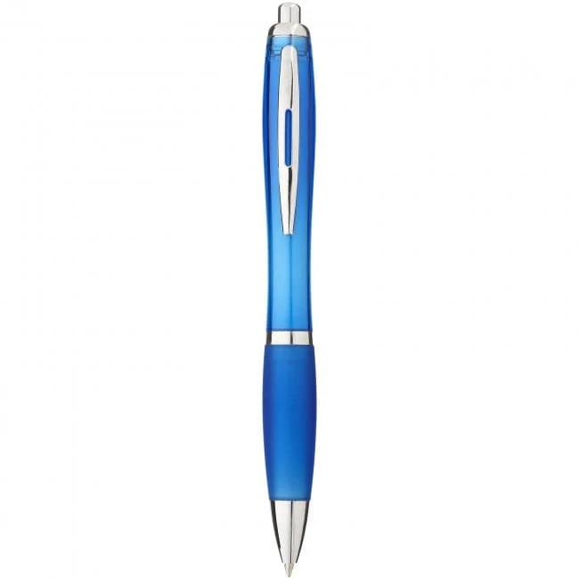 Nash Ballpoint Pen With Coloured Barrel and Grip (black ink)