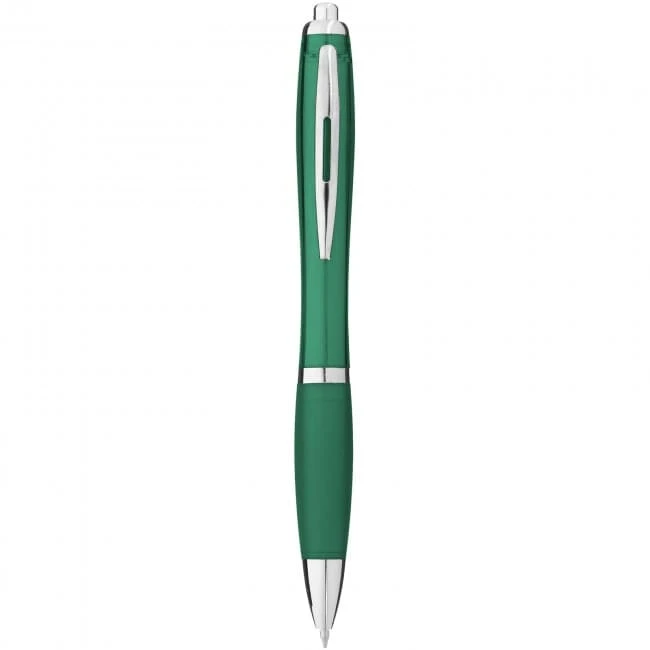 Nash Ballpoint Pen With Coloured Barrel and Grip (black ink)
