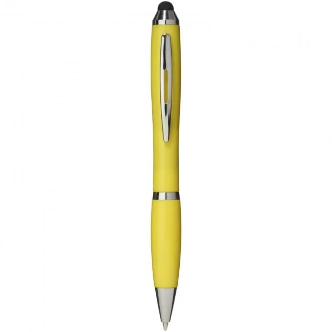 Nash coloured stylus ballpoint pen
