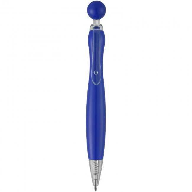 Naples ballpoint pen with ball-shaped clicker