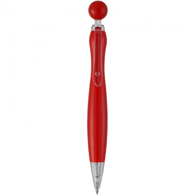 Naples ballpoint pen with ball-shaped clicker