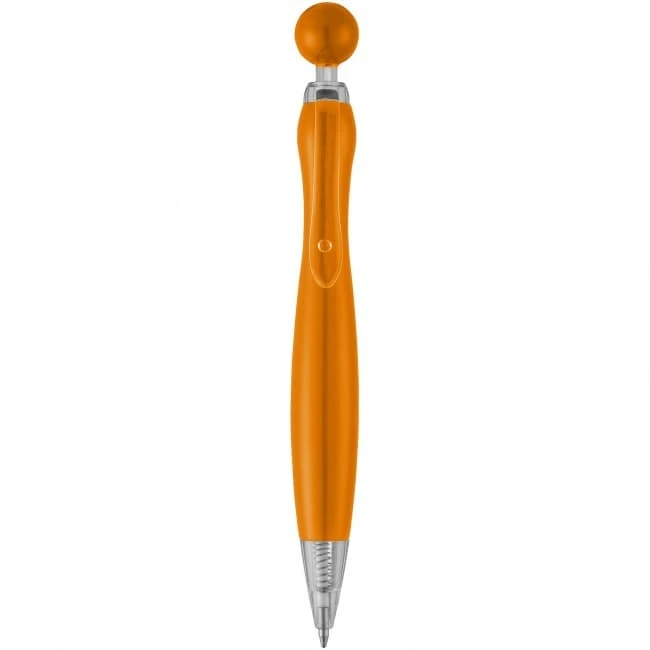 Naples ballpoint pen with ball-shaped clicker