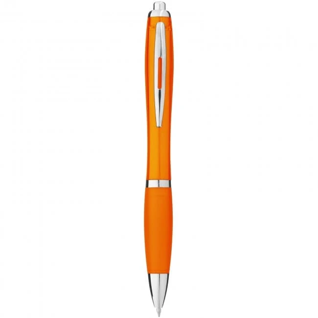 Nash Ballpoint Pen Coloured Barrel and Grip (blue ink)