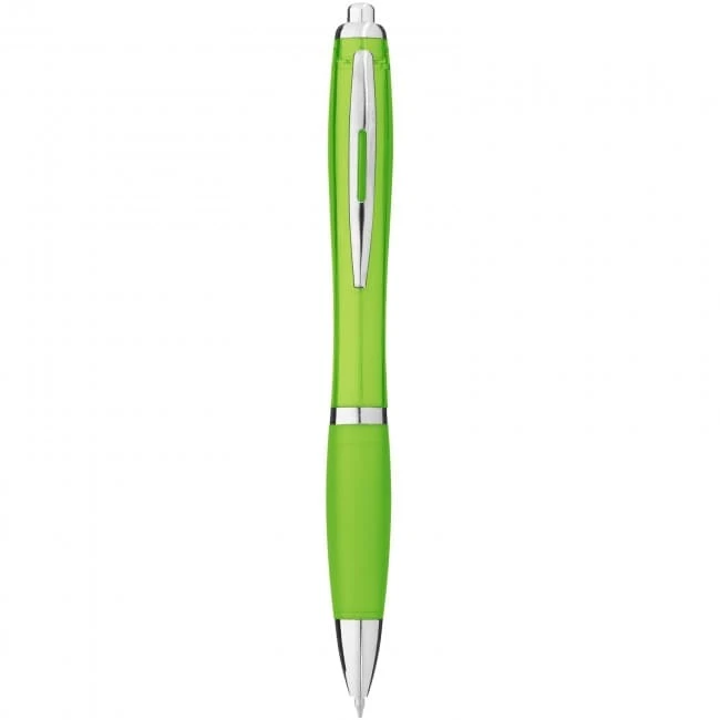 Nash Ballpoint Pen Coloured Barrel and Grip (blue ink)