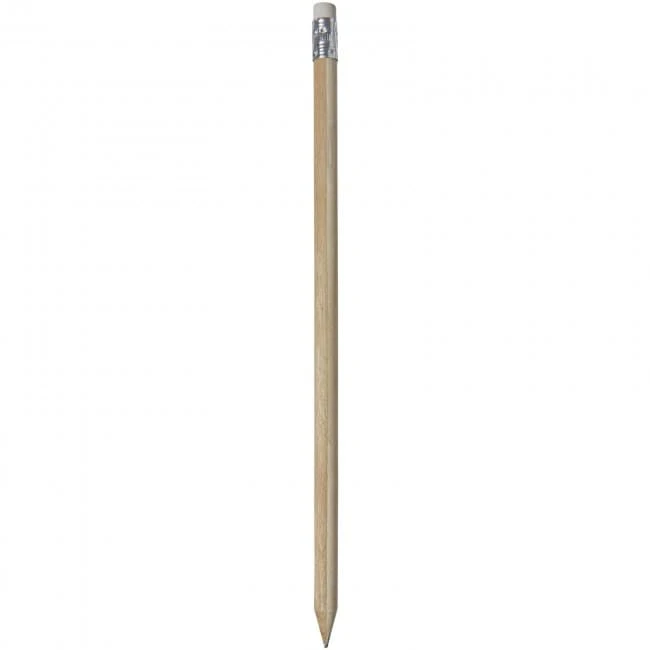 Cay wooden pencil with eraser