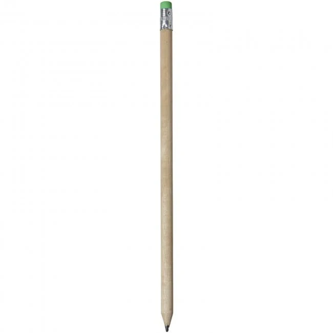 Cay wooden pencil with eraser