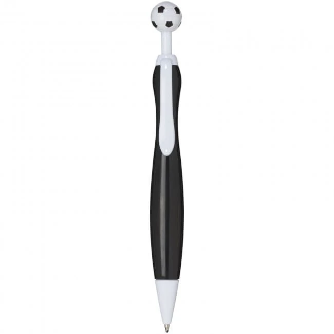 Naples ballpoint pen with football-shaped clicker