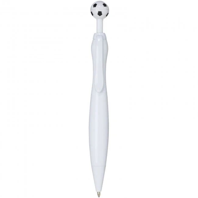 Naples ballpoint pen with football-shaped clicker
