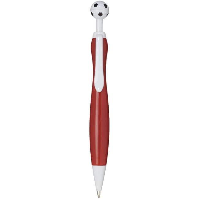 Naples ballpoint pen with football-shaped clicker