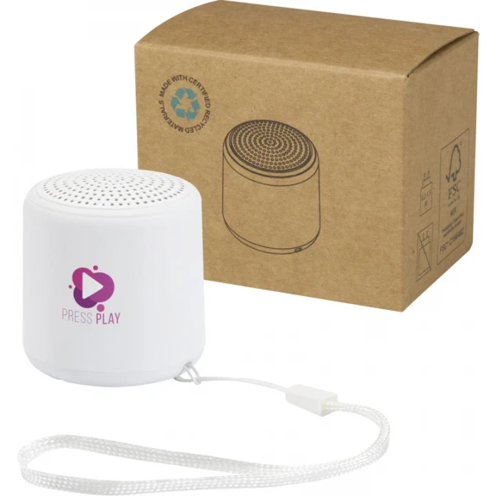 Velkis 3W Recycled Plastic Wireless Bluetooth Speaker