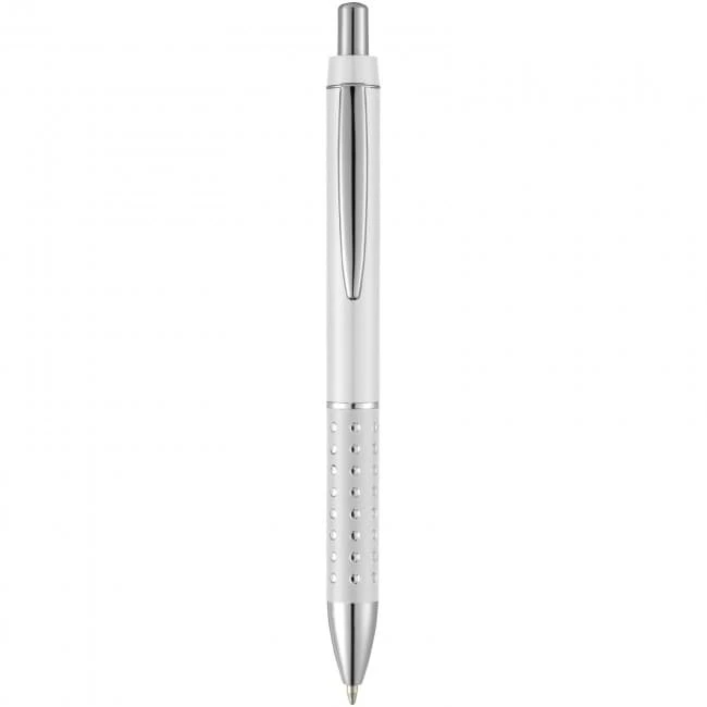 Bling ballpoint pen with aluminium grip