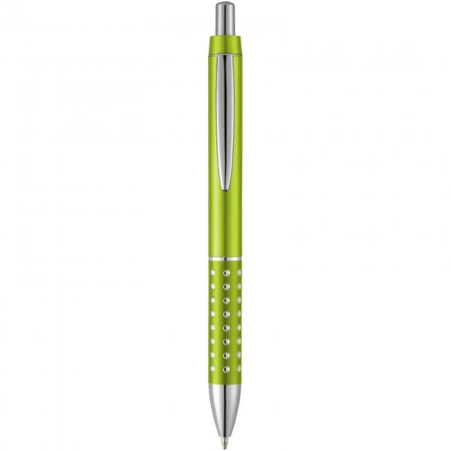 Bling ballpoint pen with aluminium grip