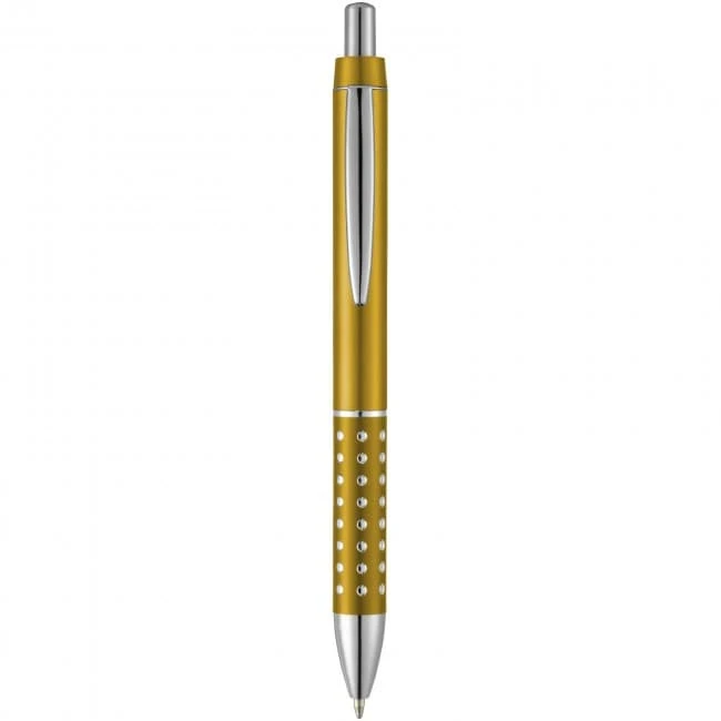Bling ballpoint pen with aluminium grip
