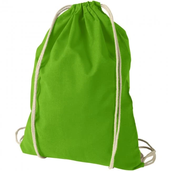 Oregon 100 g/m² Cotton Drawstring Bag 5L