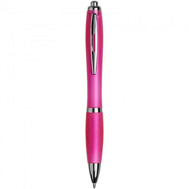 Frosted Curvy ballpoint pen-WH