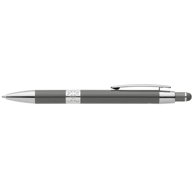 Adorn Recycled Aluminium Chrome Trim Stylus Pen
