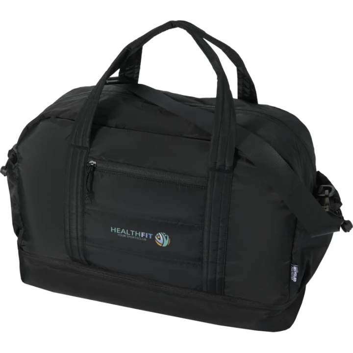 Puffer GRS Recycled Duffle Bag With Insulated Bottom 30L