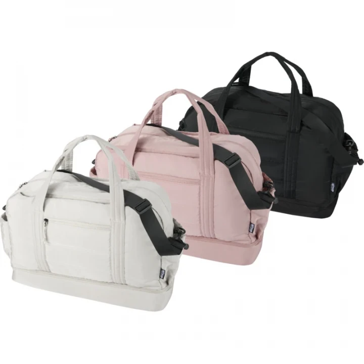 Puffer GRS Recycled Duffle Bag With Insulated Bottom 30L