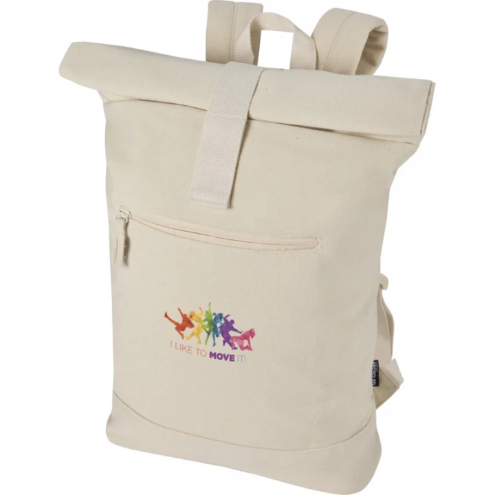 Recanvas 14” GRS Recycled Rolltop Backpack 16L