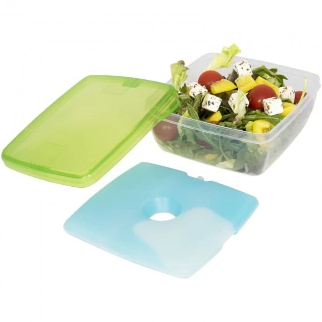 Glace lunch box with ice pad