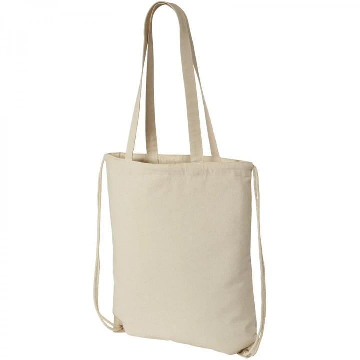 Eliza 240 g/m² Cotton Drawstring Bag 6L