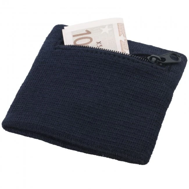 Brisky Performance Wristband With Zippered Pocket