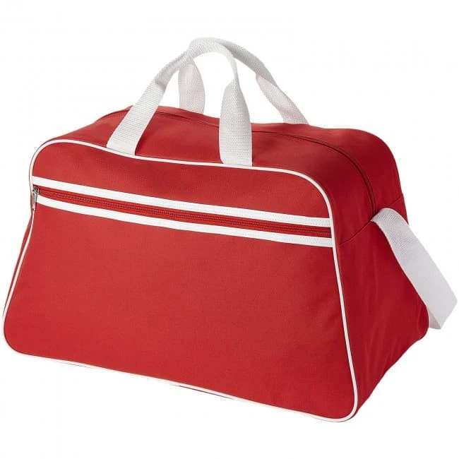 San Jose 2-Stripe Sports Duffel Bag 30L