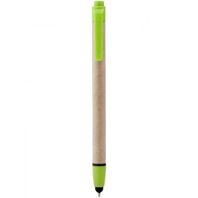 Planet recycled stylus ballpoint pen