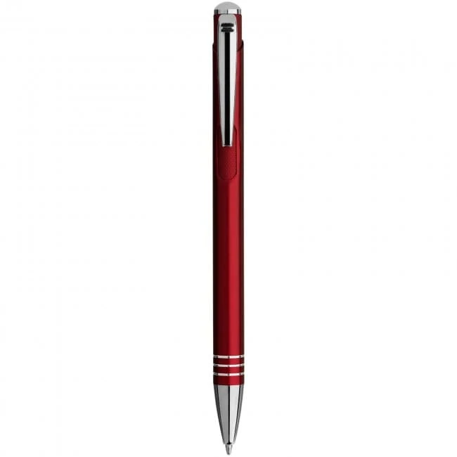 Izmir ballpoint pen with knurled pusher