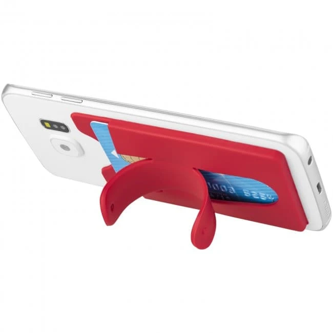 Stue silicone smartphone stand and wallet