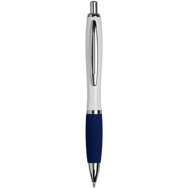Metal curvy ballpoint pen-BK