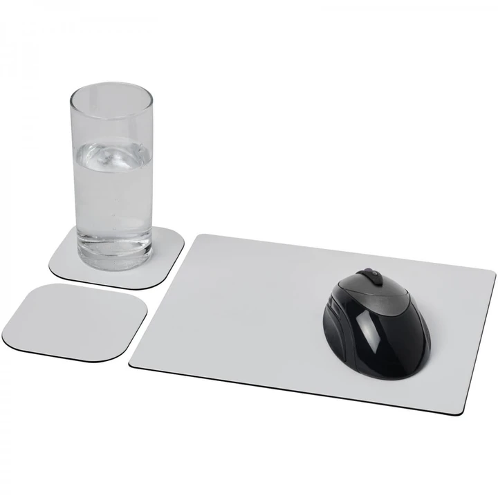 Brite-Mat Mouse Mat and Coaster Set Combo 3
