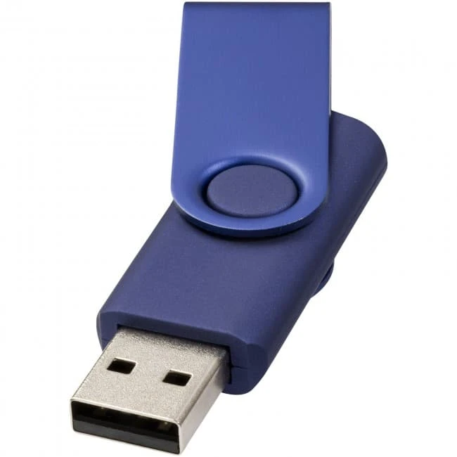 Rotate-Metallic 4GB USB Flash Drive