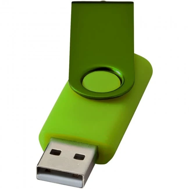 Rotate-Metallic 4GB USB Flash Drive