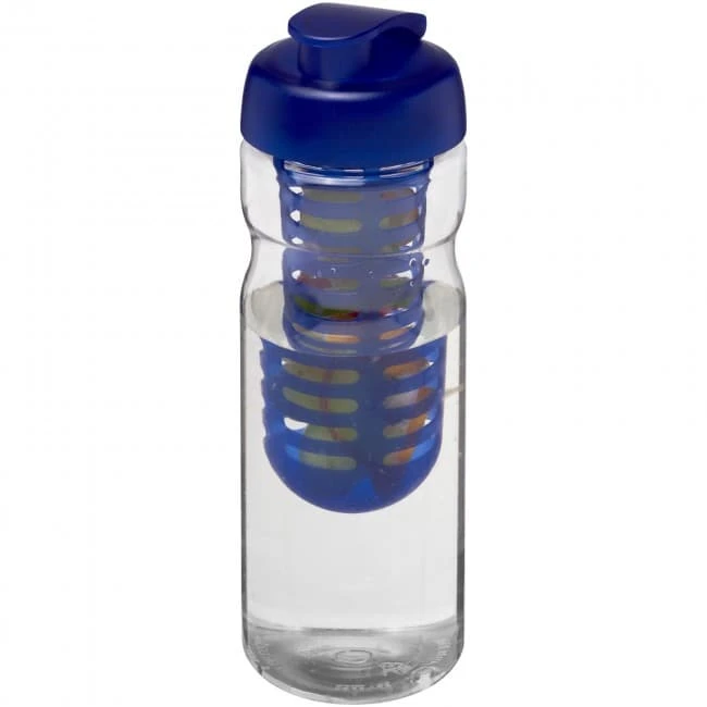 H2O Active Base 650ml Flip Lid Sport Bottle & Infuser
