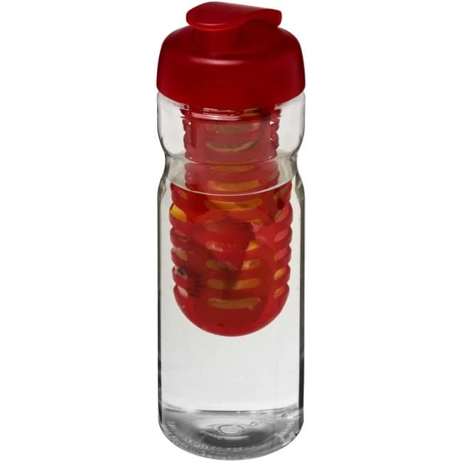 H2O Active Base 650ml Flip Lid Sport Bottle & Infuser