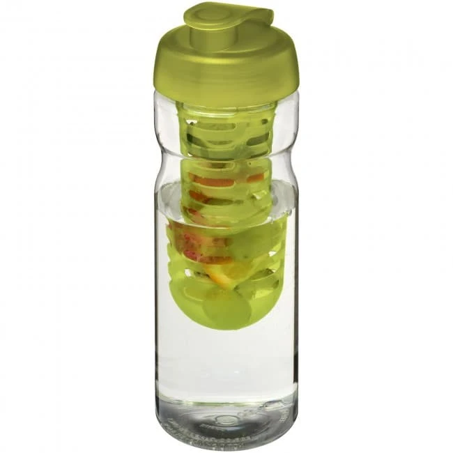 H2O Active Base 650ml Flip Lid Sport Bottle & Infuser