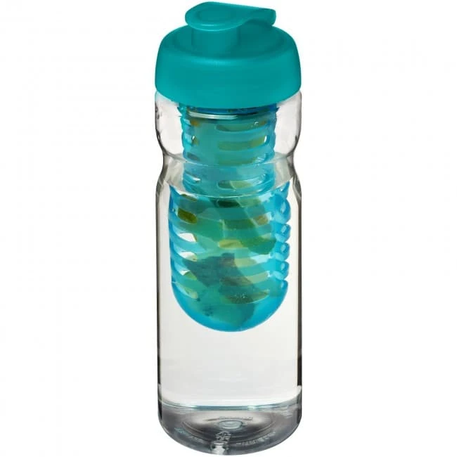 H2O Active Base 650ml Flip Lid Sport Bottle & Infuser
