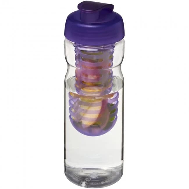 H2O Active Base 650ml Flip Lid Sport Bottle & Infuser