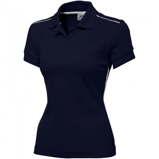Backhand short sleeve ladies polo
