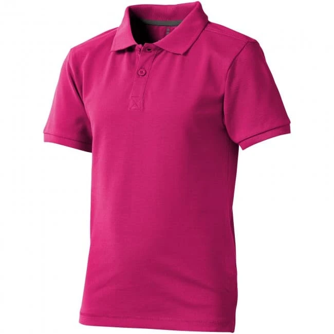 Calgary short sleeve kids polo