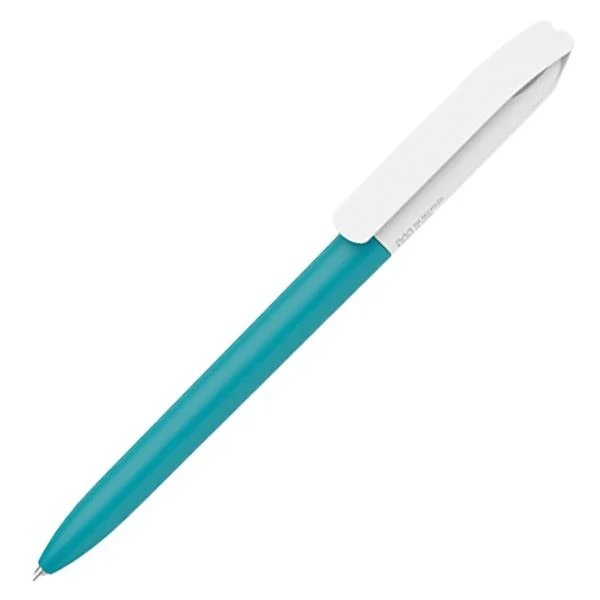 Zed White Clip Recycled Pen