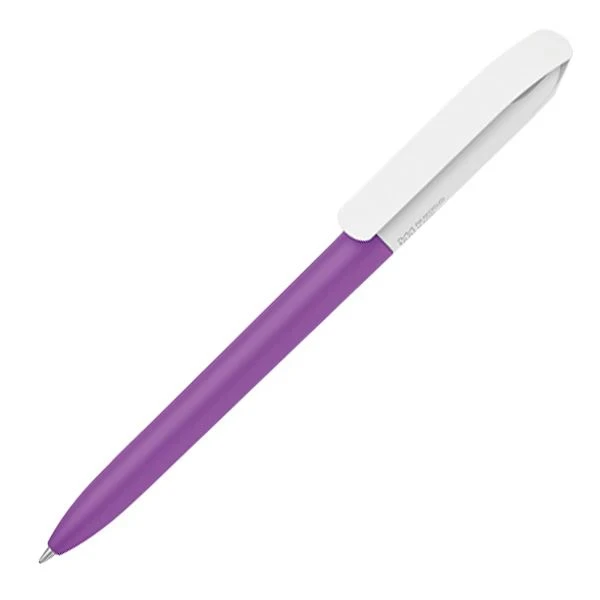 Zed White Clip Recycled Pen