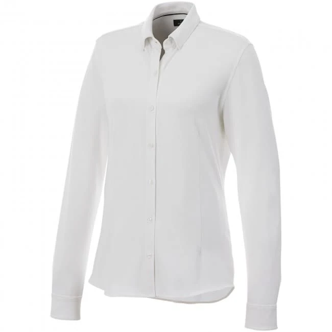 Bigelow long sleeve women's pique shirt