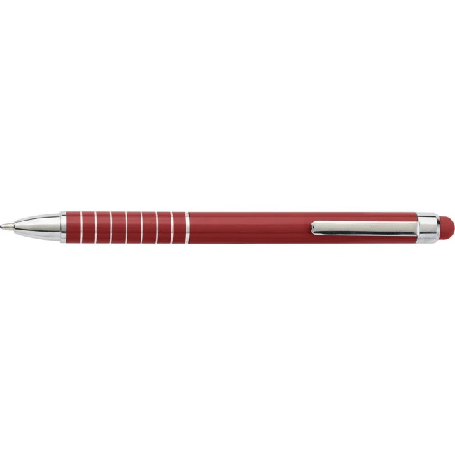 Aluminium ballpen with stylus