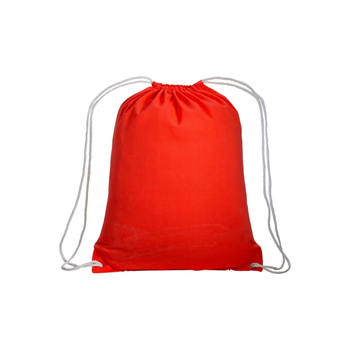 Sustainable Living Cotton Drawstring Backpack