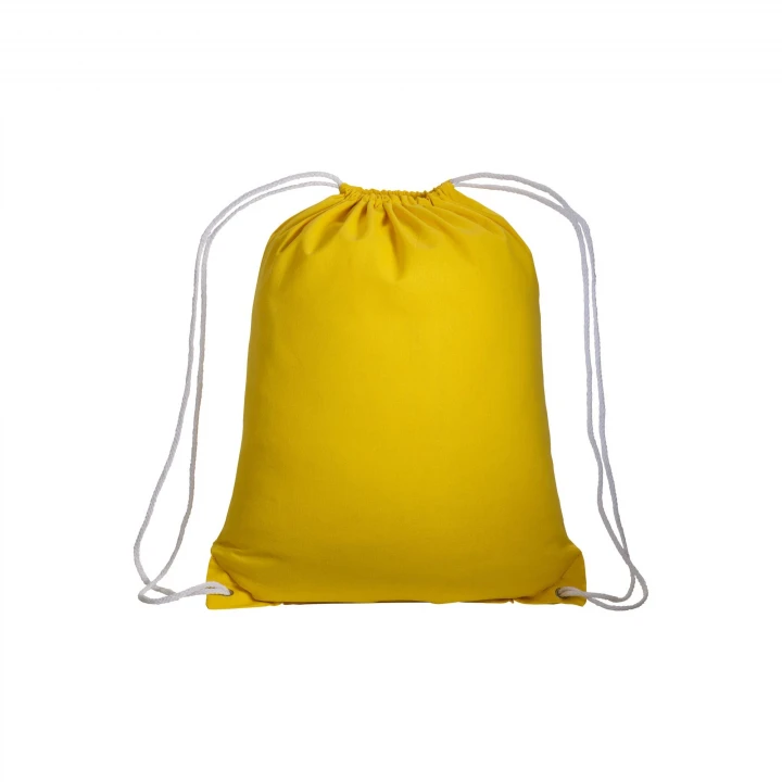 Sustainable Living Cotton Drawstring Backpack